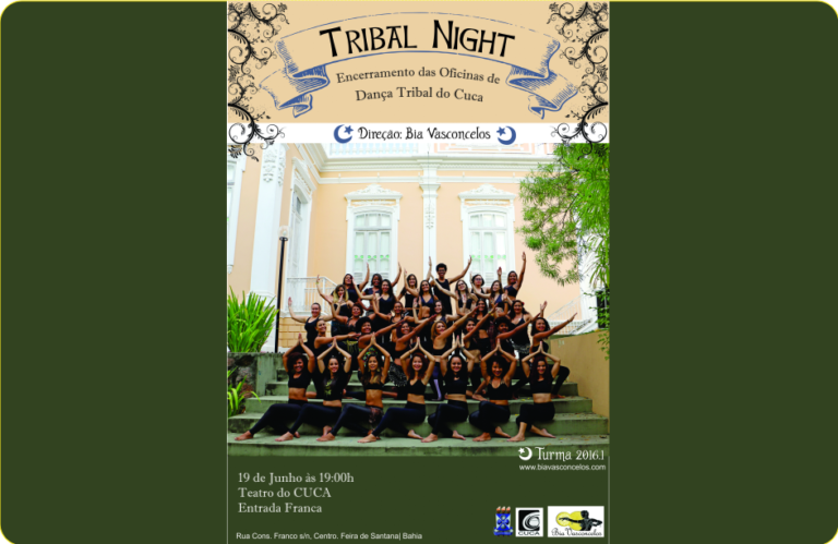 Tribal Night: Encerramento das Oficinas de Dança Tribal do Cuca