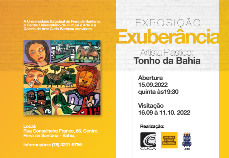 Exposição Exuberância – Tonho da Bahia