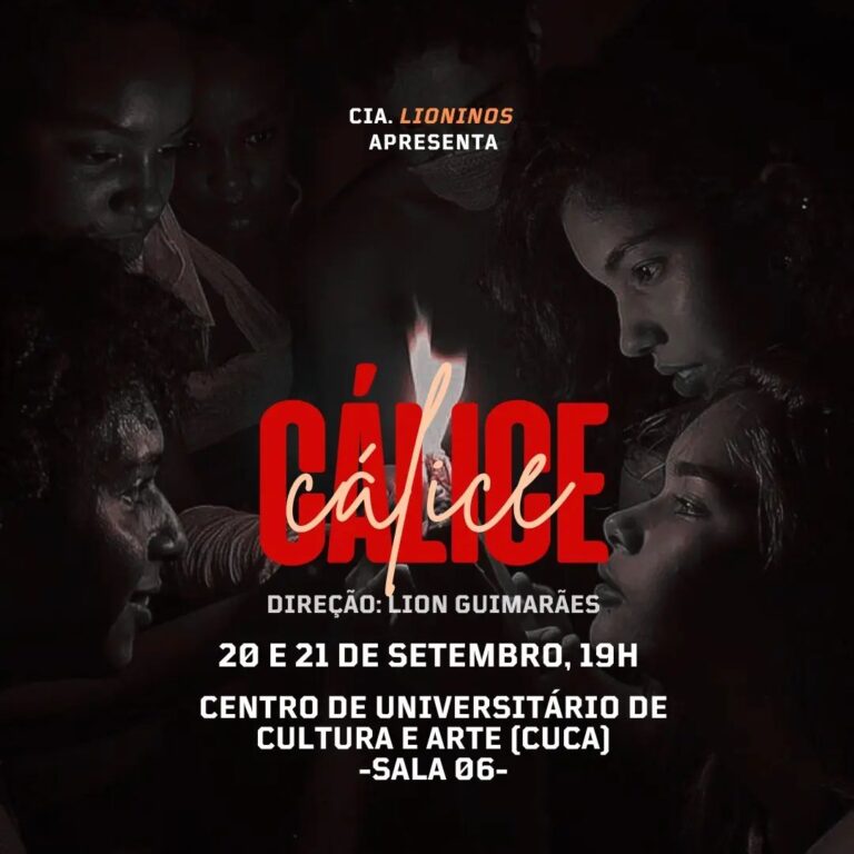 O espetáculo “Cálice” é apresentado no CUCA