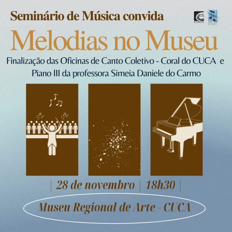 Seminário de Música do Cuca promove audições finais de oficinas de canto e piano