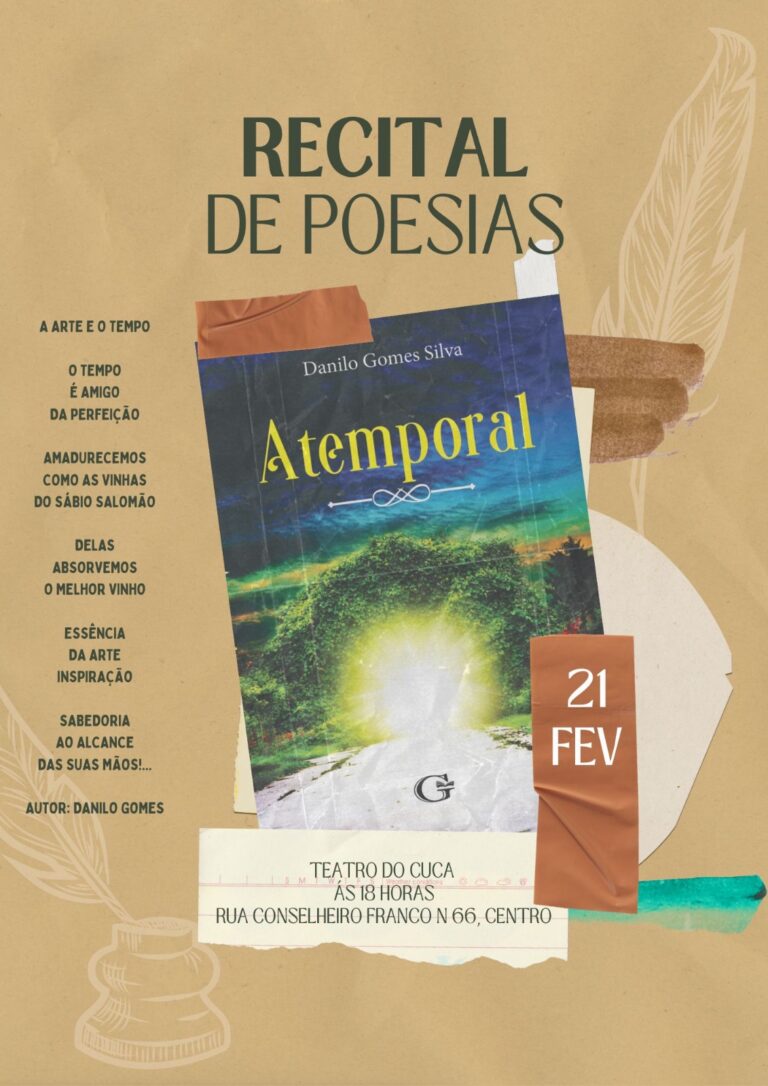 Cuca/Uefs recebe recital de poesias no dia 21