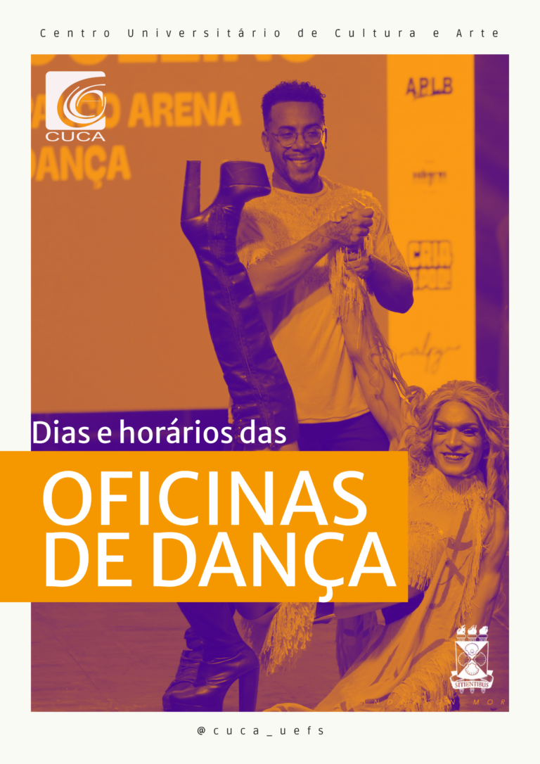 Cuca/Uefs  publica dias e horários das Oficinas de Dança e Atividades Corporais 2025.1 com vagas disponíveis