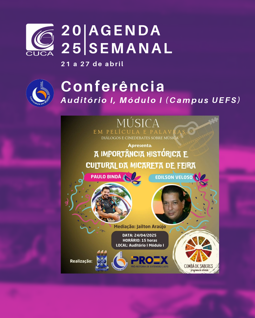 Agenda semanal-21-Master Class Balé