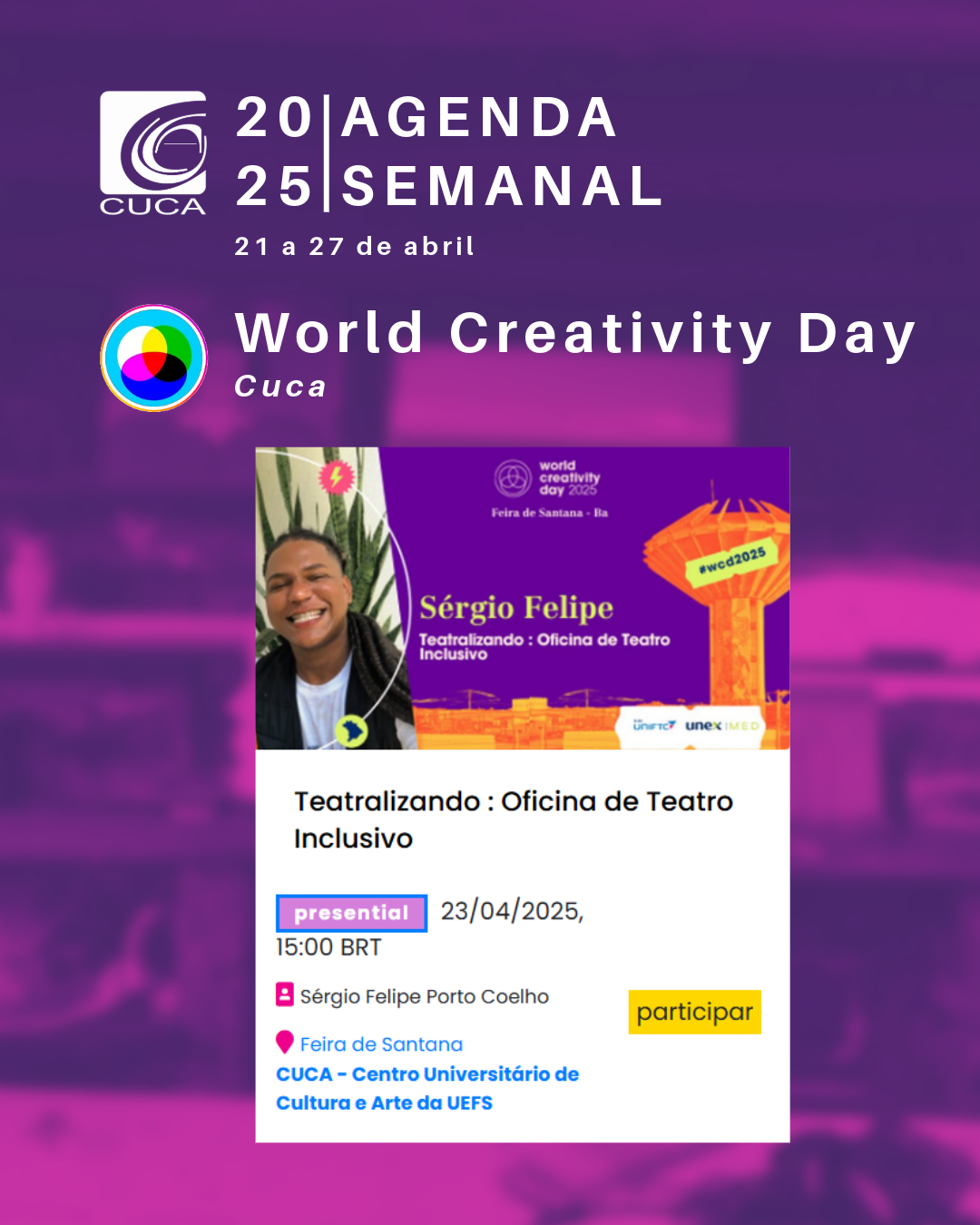 Agenda semanal-28-Master Class Balé