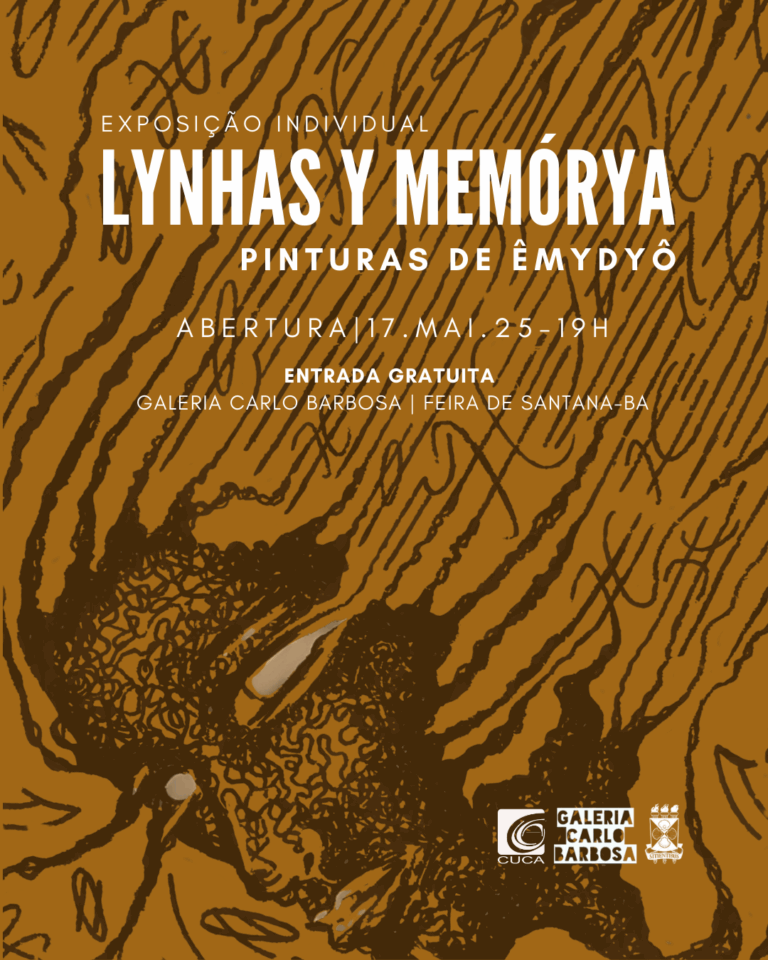 Êmydyô leva “LYNHAS Y MEMÓRYA” à Galeria Carlo Barbosa com oficina gratuita de criação artística