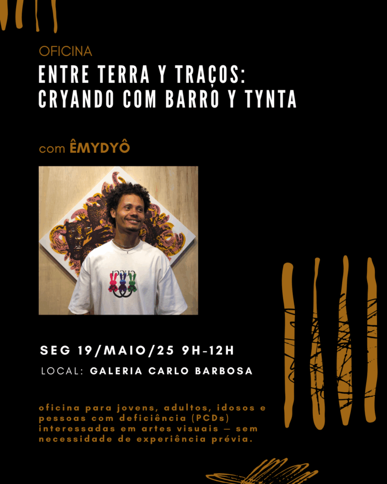 Cuca recebe oficina “ENTRE TERRA Y TRAÇOS: CRIANDO COM BARRO Y TINTA”