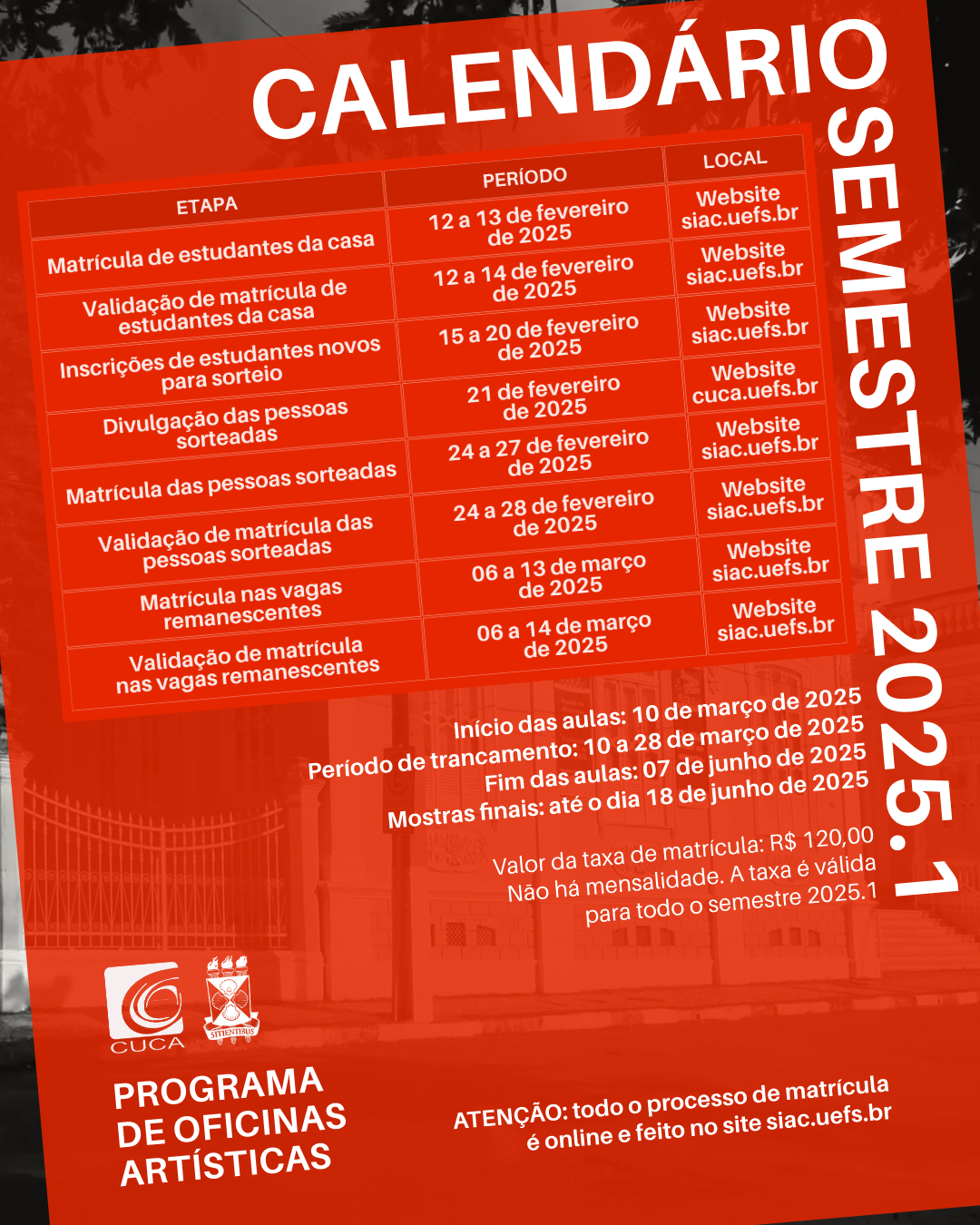 Matrículas 2025.1-4