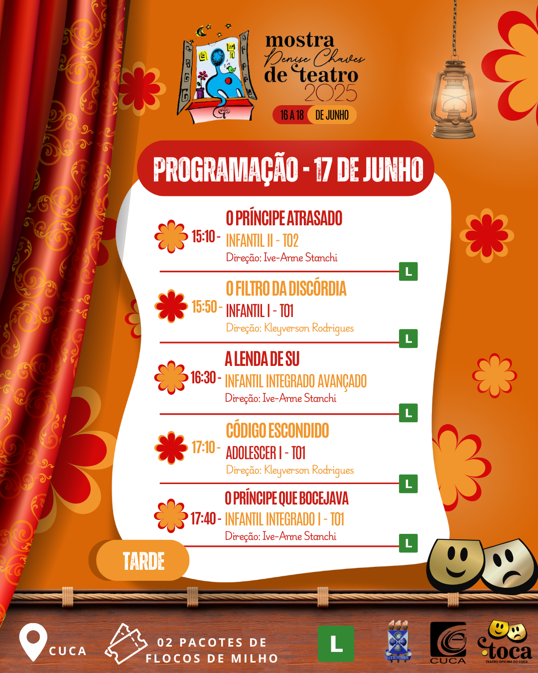 PROGRAMAÇÃO 1706 VESPERTINO