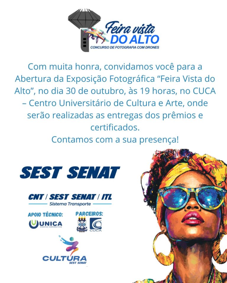 Museu Regional de Arte do Cuca/Uefs recebe exposição de fotografia com drones