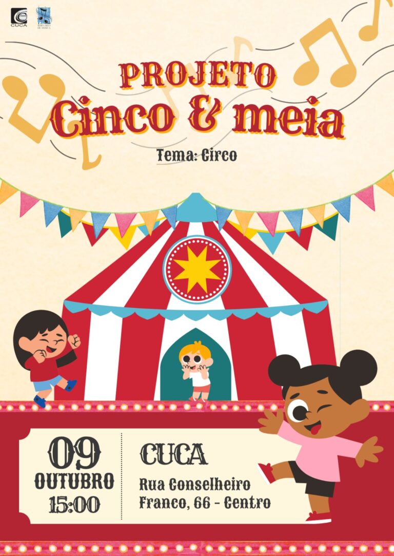 Cuca/Uefs celebra o Dia das Crianças com o Projeto Cinco e Meia com o tema “Circo”