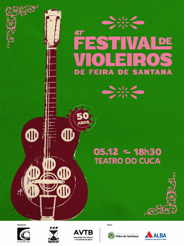 Cuca/Uefs promove 47° Festival de Violeiros de Feira de Santana no dia 05 de dezembro