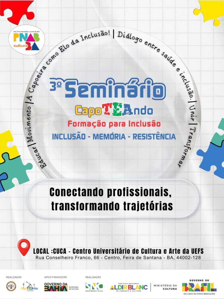 Cuca/Uefs sedia seminário sobre inclusão na Capoeira